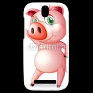 Coque HTC One SV Humour de cochon