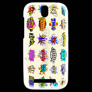 Coque HTC One SV Cartoon explosion en folie
