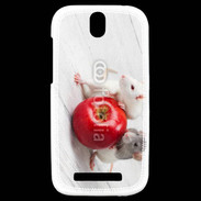 Coque HTC One SV Rats gourmands