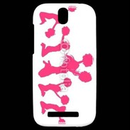 Coque HTC One SV Pompom Girl 1