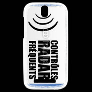Coque HTC One SV Avertissement Radar automatique