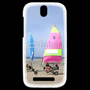 Coque HTC One SV Char à voile