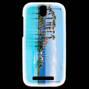 Coque HTC One SV Piscine d'un hôtel de luxe