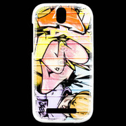 Coque HTC One SV Graffiti art 5