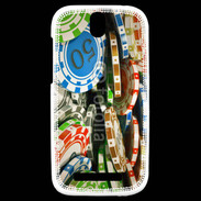 Coque HTC One SV Jetons de poker en folie