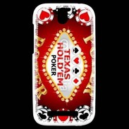 Coque HTC One SV Poker 3