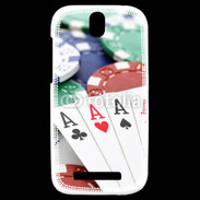 Coque HTC One SV Passion du poker