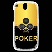 Coque HTC One SV Poker 4