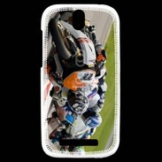 Coque HTC One SV Course de moto Superbike
