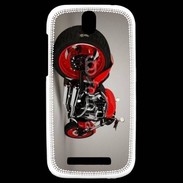 Coque HTC One SV Moto customisée 1