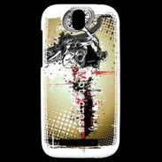 Coque HTC One SV motocross frame