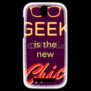 Coque HTC One SV Geek is the new chic