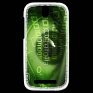Coque HTC One SV oeil de la matrice