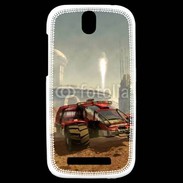 Coque HTC One SV Véhicule extra terrestre