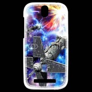 Coque HTC One SV Vaisseau spatial et Supernova