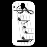 Coque HTC One SV Portée de notes