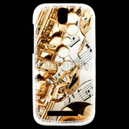 Coque HTC One SV Saxophone