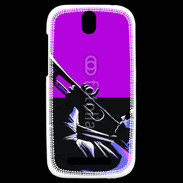 Coque HTC One SV Joueur de trompette