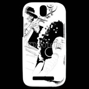 Coque HTC One SV Chanteuse de Jazz