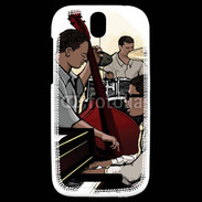 Coque HTC One SV Jazz Band 2