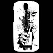 Coque HTC One SV Trompettiste 