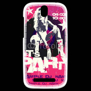 Coque HTC One SV Let's party