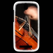 Coque HTC One SV Violoncelliste 2