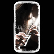 Coque HTC One SV Clarinettiste 1