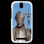 Coque HTC One SV Statue Pape Jean Paul II