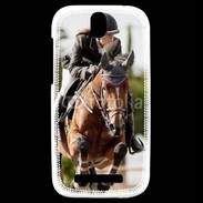 Coque HTC One SV Jumping Equitation