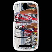 Coque HTC One SV Peloton de cyclisme