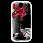 Coque HTC One SV Gardien de Hockey sur glace