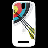 Coque HTC One SV Cœur de cible