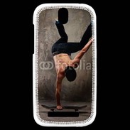 Coque HTC One SV Skate équilibre