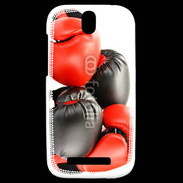 Coque HTC One SV Paire de gant de boxe