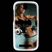 Coque HTC One SV Musculation féminine