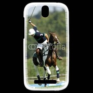 Coque HTC One SV Joueur de Polo 2