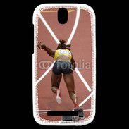 Coque HTC One SV Départ 100m athlétisme