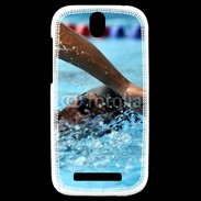 Coque HTC One SV Nageur compétition