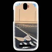 Coque HTC One SV Fronton et pelote basque