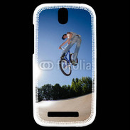 Coque HTC One SV Saut de BMX