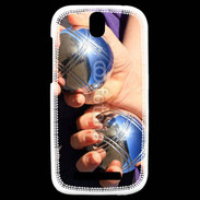Coque HTC One SV Pétanque féminine