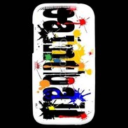 Coque HTC One SV Paintball logo 1