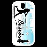 Coque HTC One SV Passion du Baseball 5