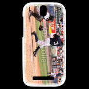 Coque HTC One SV Batteur Baseball