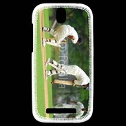 Coque HTC One SV Joueurs de cricket 1