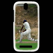 Coque HTC One SV Joueur de cricket 2