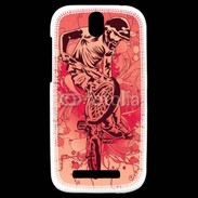 Coque HTC One SV Illustration BMX 3