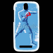 Coque HTC One SV Illustration boxer 1