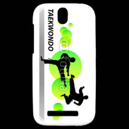 Coque HTC One SV Illustration Taekwondo 1